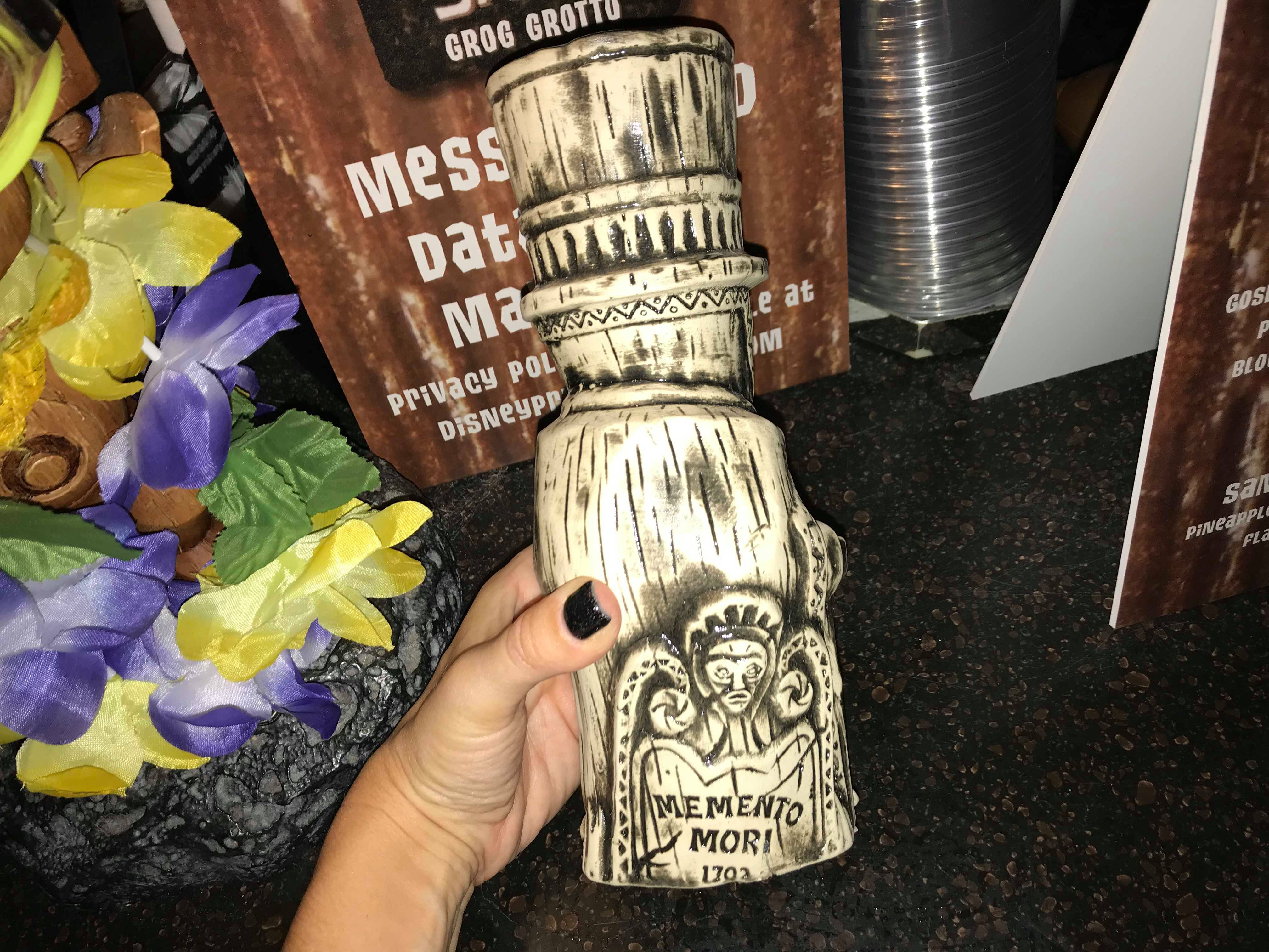 Hat Box Ghost Tiki Mug