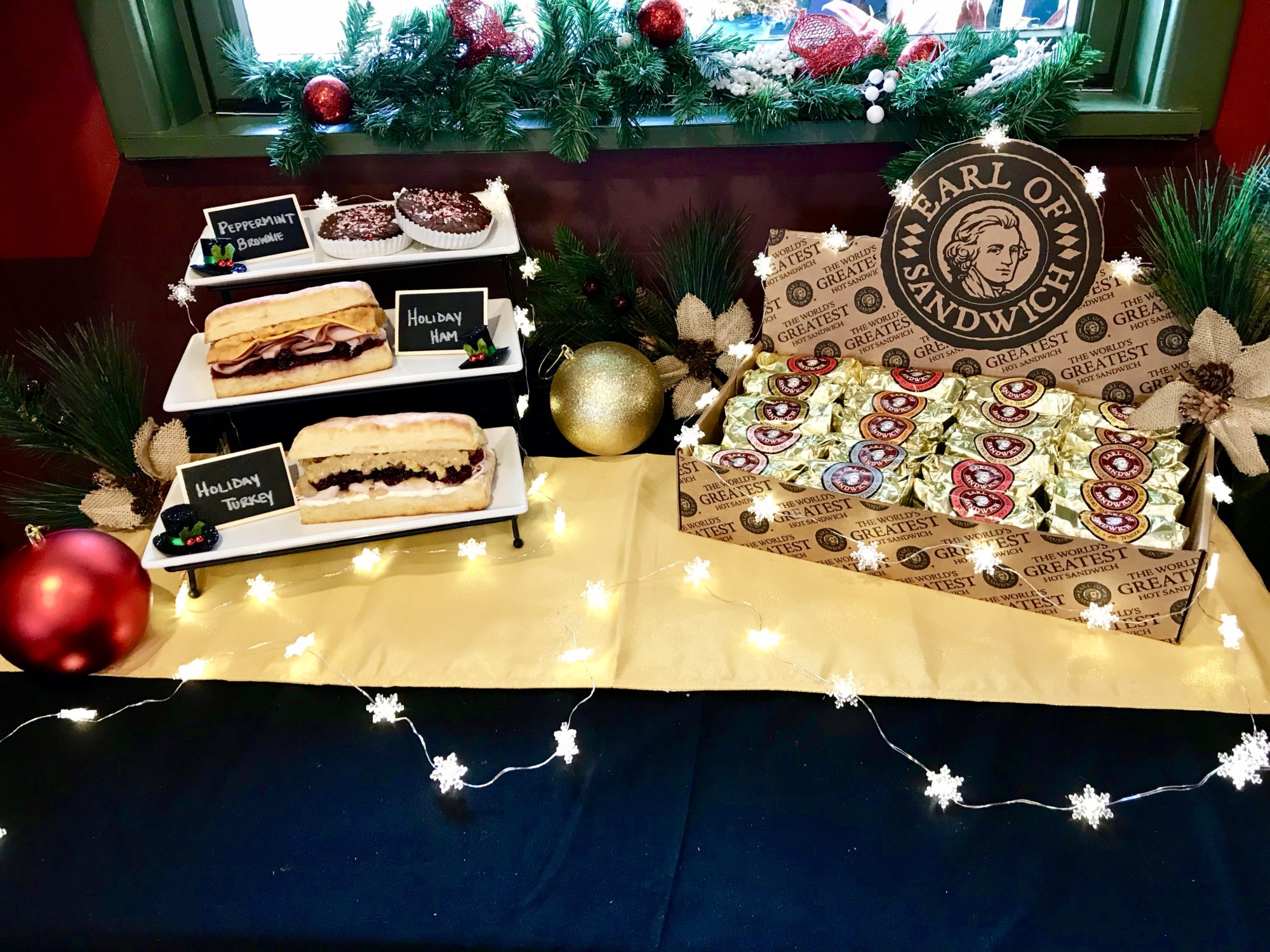 Earl of Sandwich Holiday Eats Preview