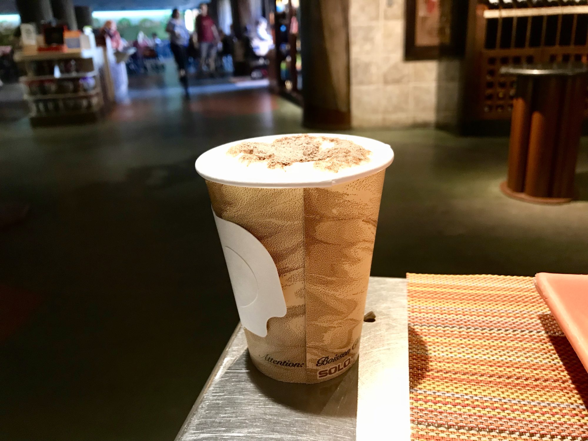 Simba Latte Art at Animal Kingdom Lodge