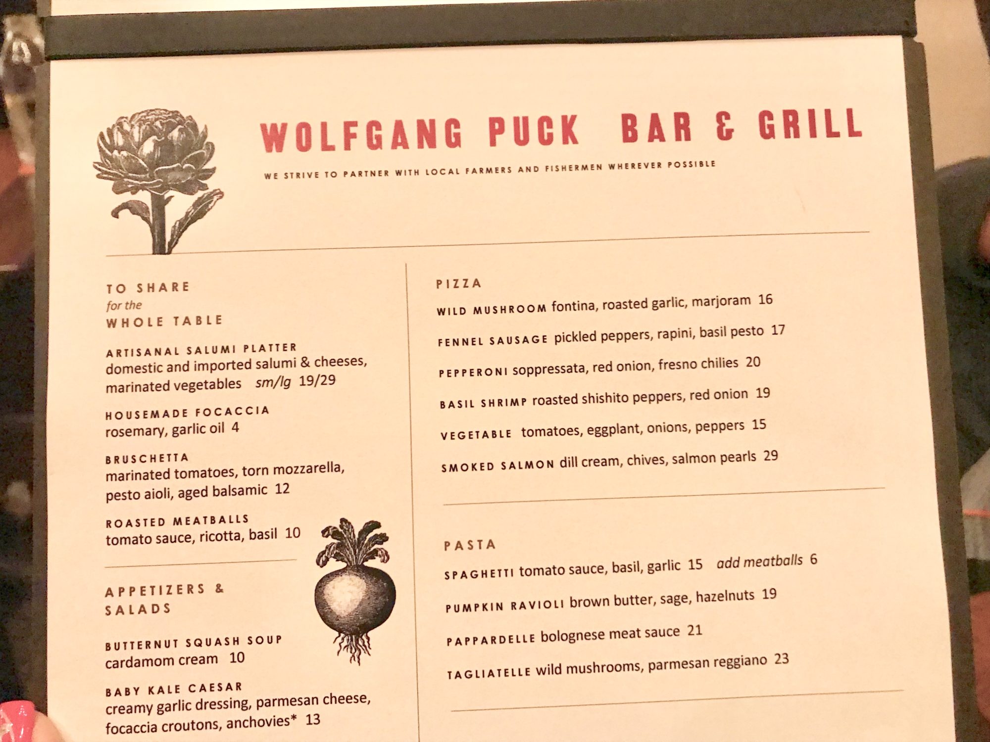 Wolfgang Puck Bar & Grill - Review