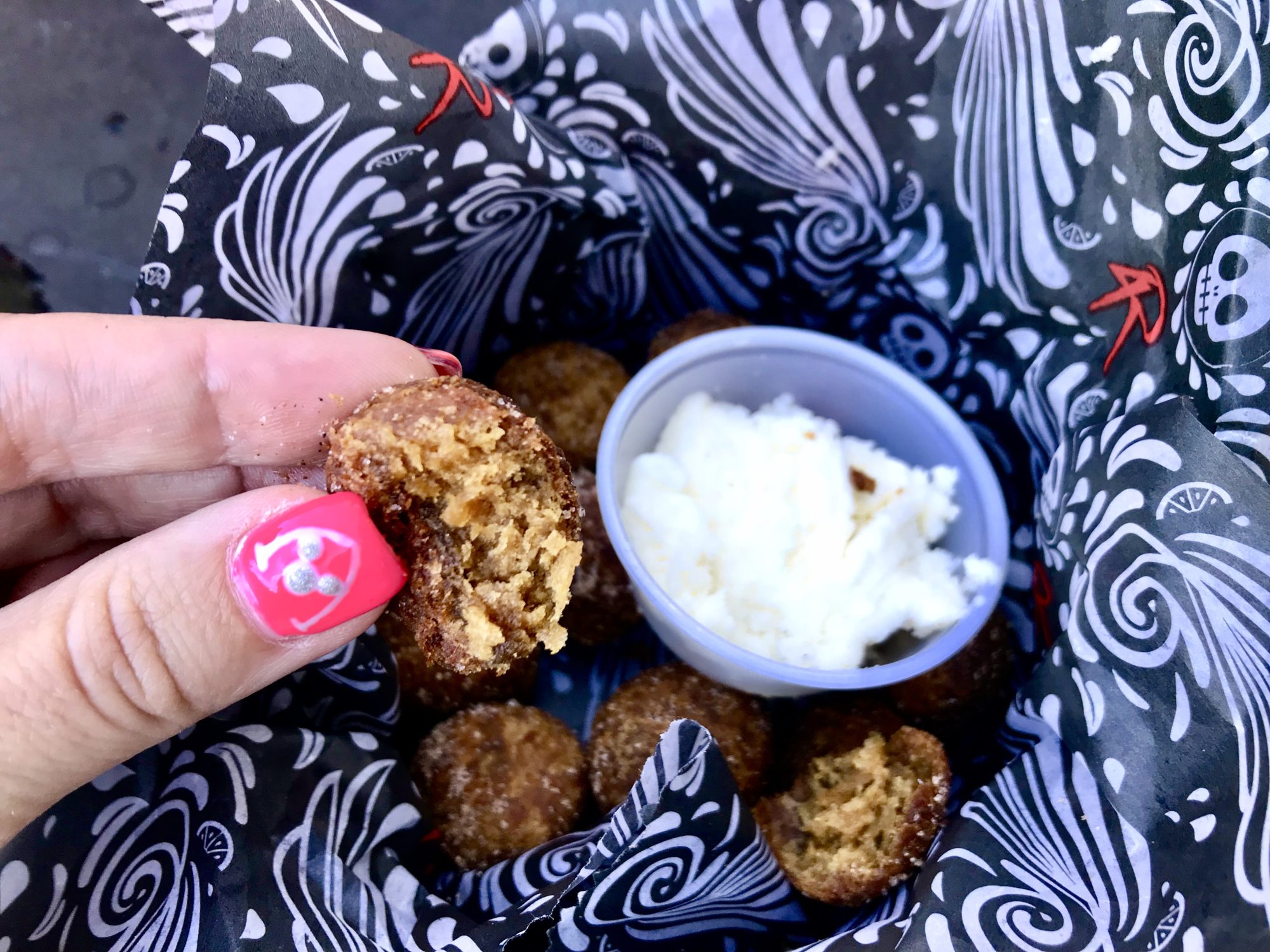 Gingerbread Churro Balls Now at 4 Rivers