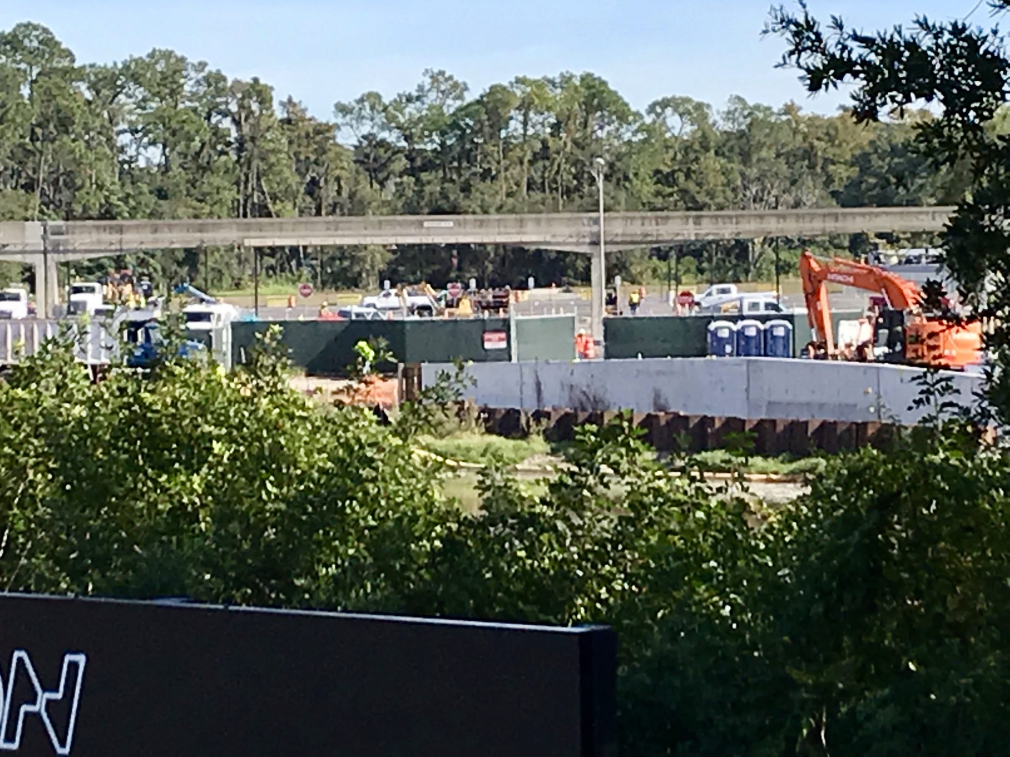Tron Ride Construction Ramping Up