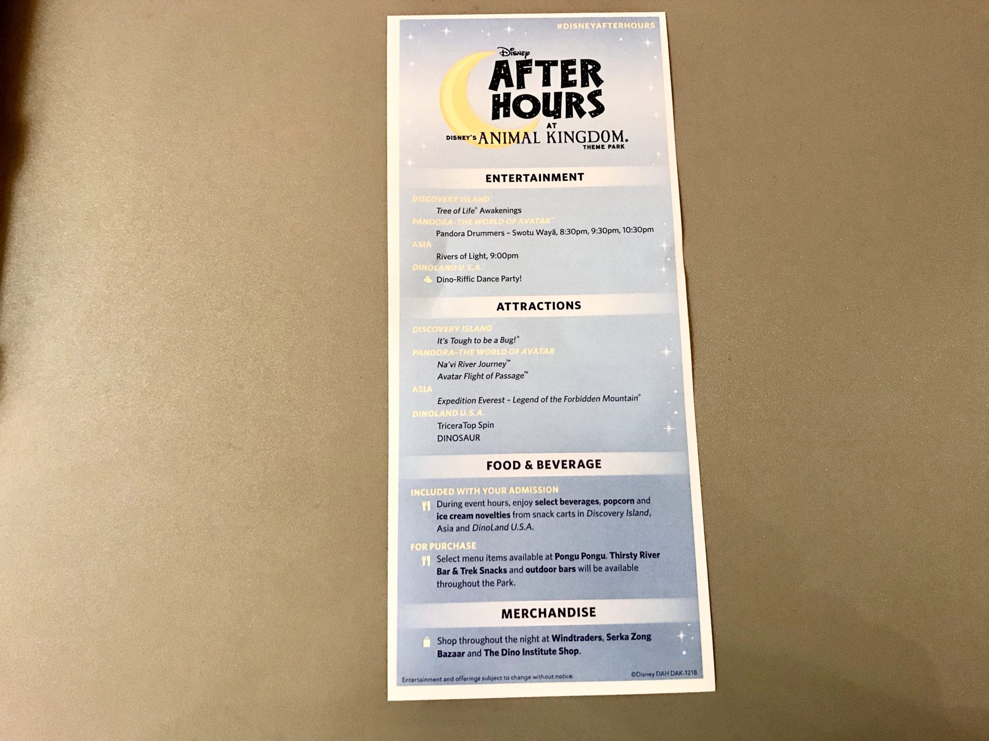Disney After Hours at Animal Kingdom - Media Preview
