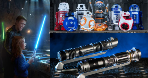 Build Your Own Lightsaber, Droids And 