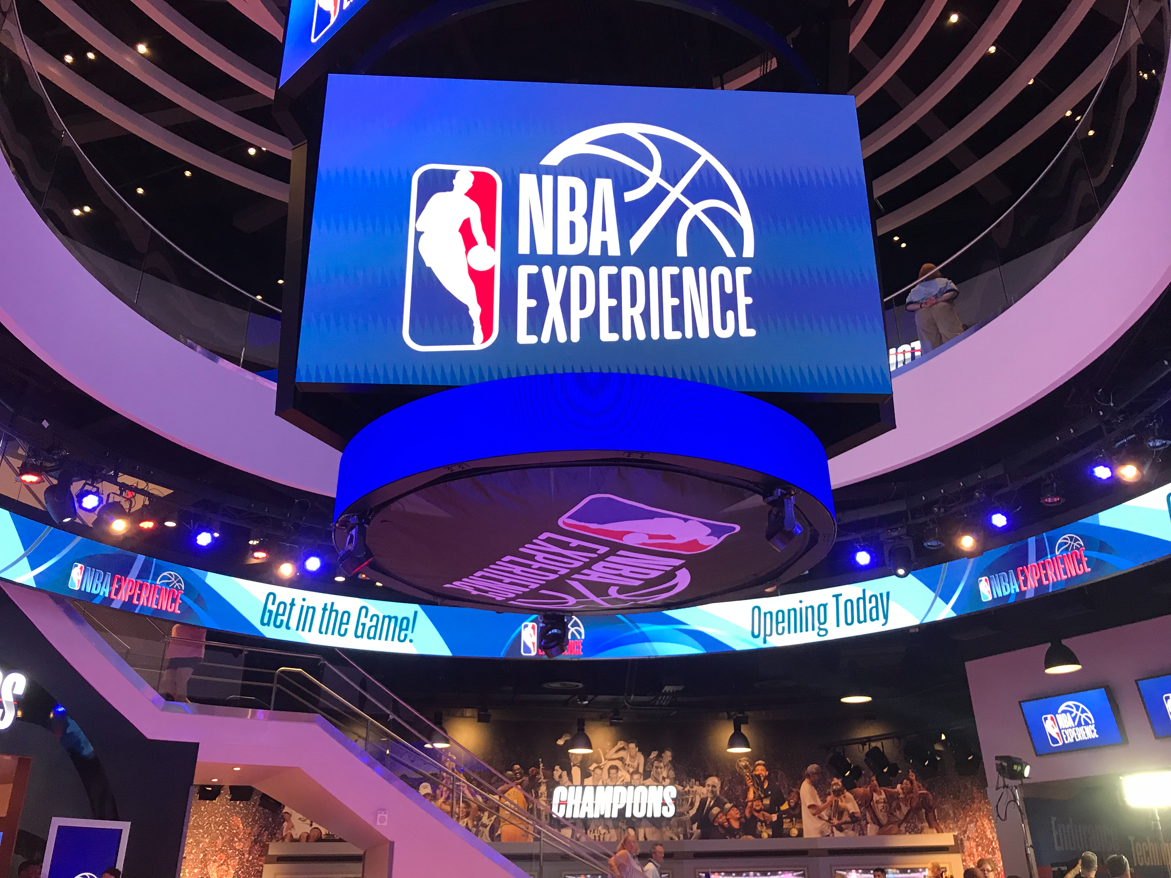 NBA Experience Grand Opening Chip and Company