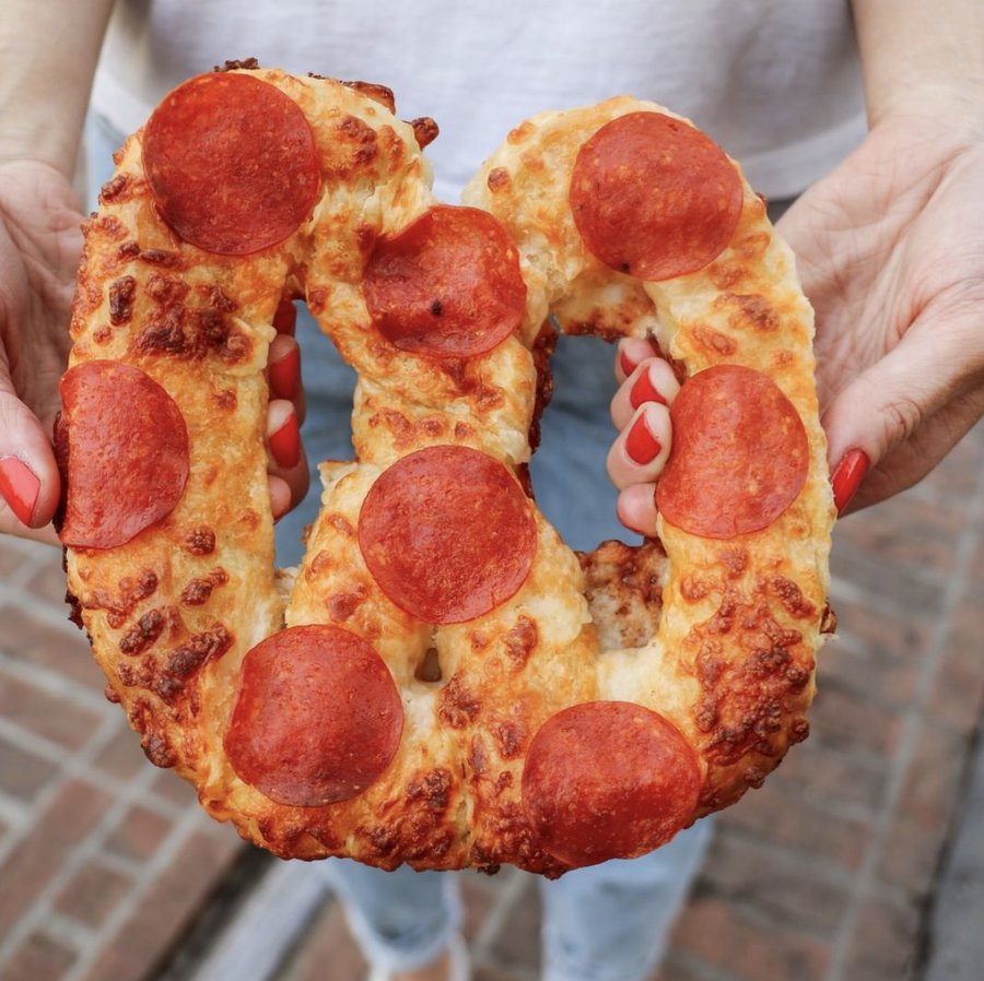 Why You Should Eat at Wetzel's Pretzels at Disney Springs Chip and