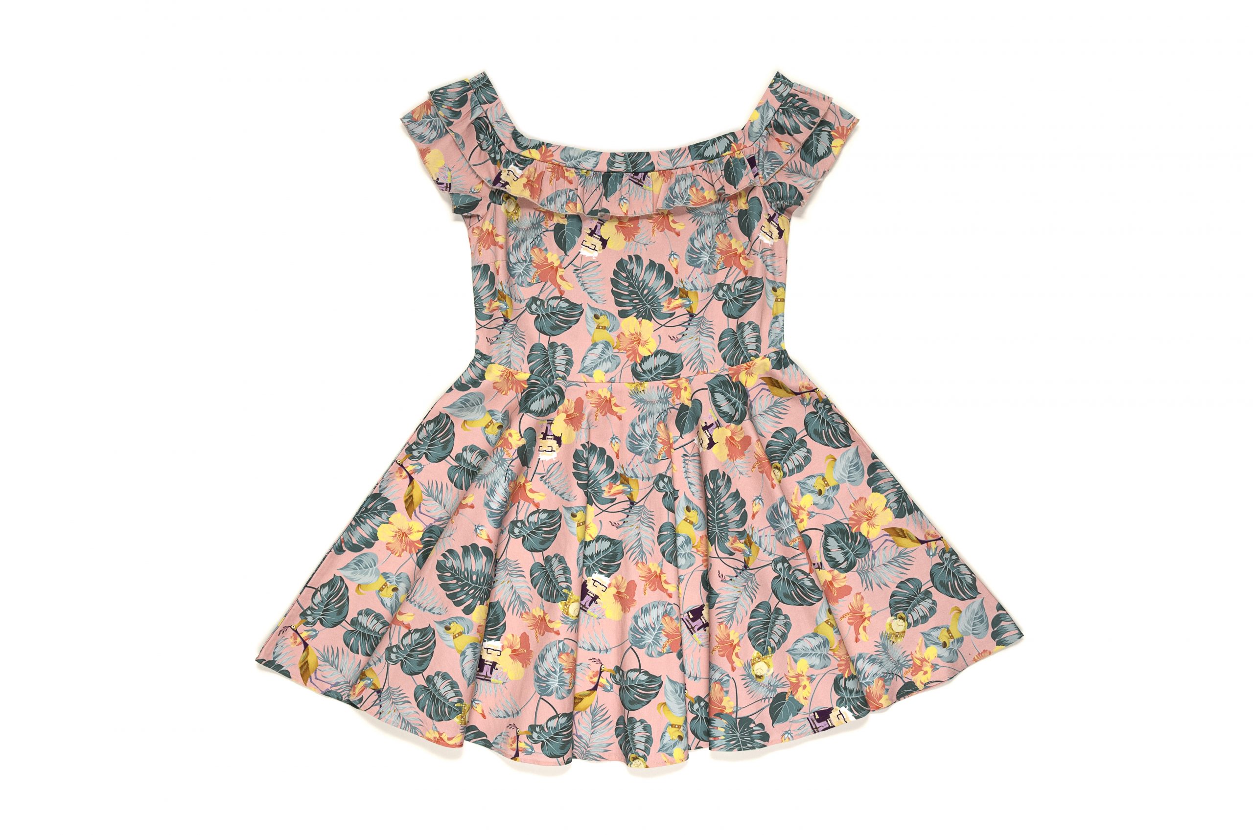 Up! Ruffle Dress_Front