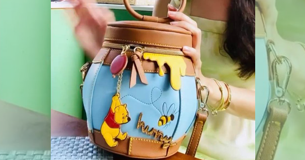 Winnie The Pooh Hunny Pot Crossbody 
