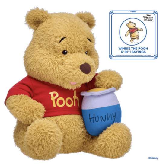 Winnie the Pooh Build a Bear Collection