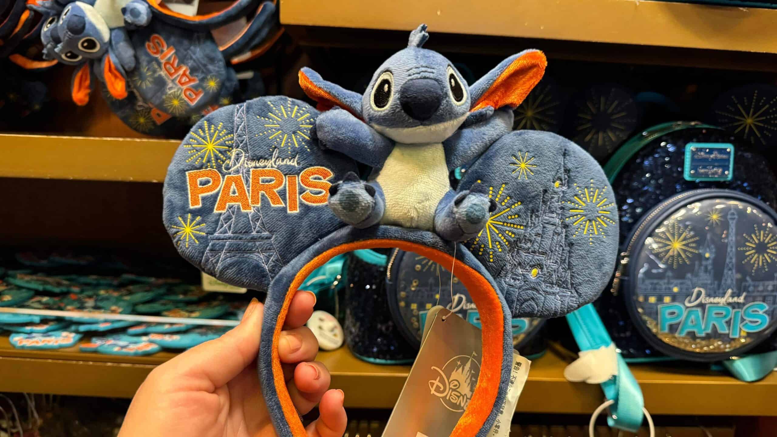 New Disneyland Paris Stitch Ear Headband Now Available At 