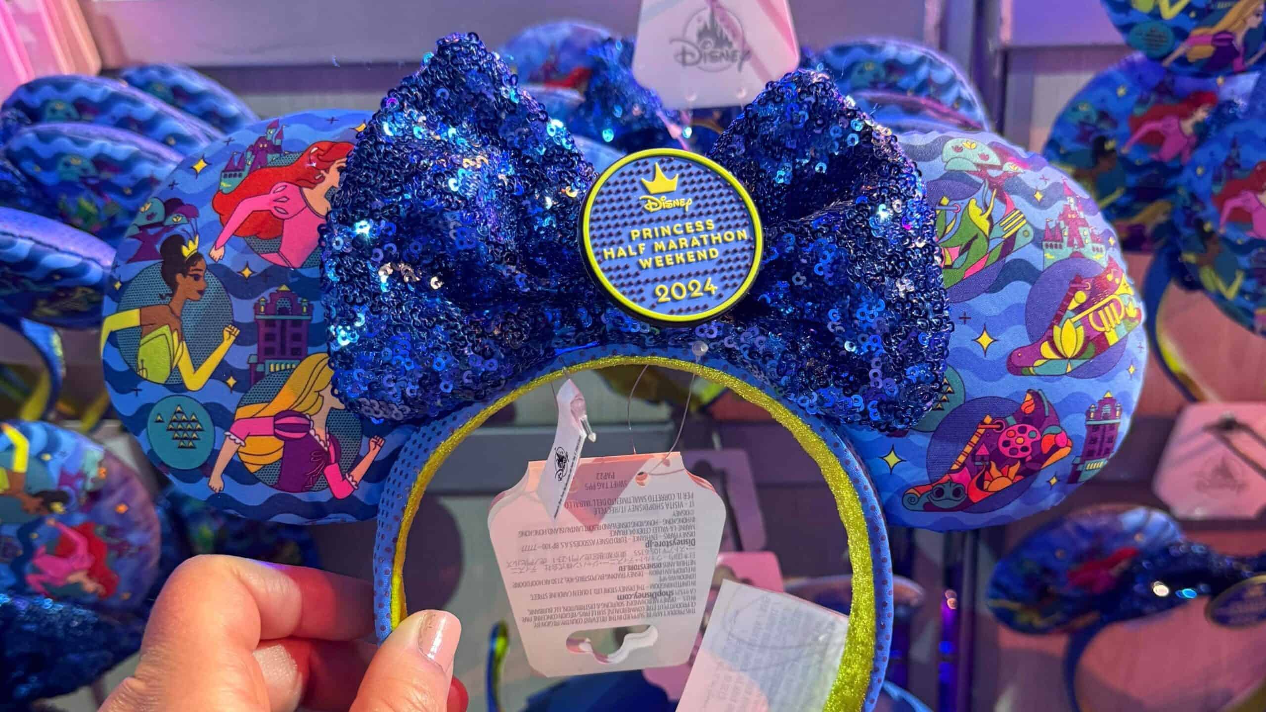 New 2024 Disney Princess Half Marathon Minnie Ears Available 