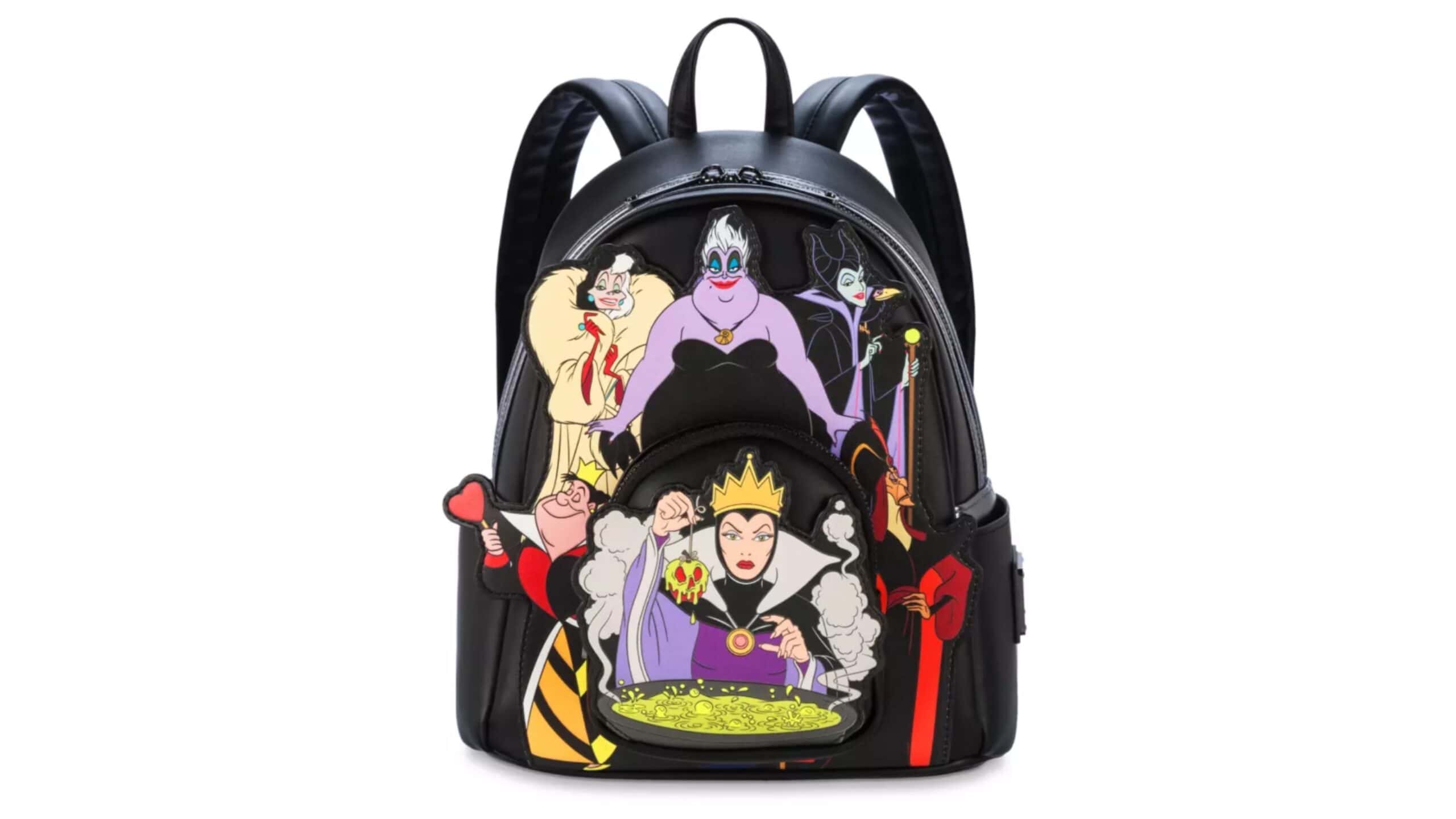 disney villains glow in the dark mini backpack Cast A Spell On Your Wardrobe With This Disney Villains Glow-in-the-Dark  Loungefly Mini Backpack!