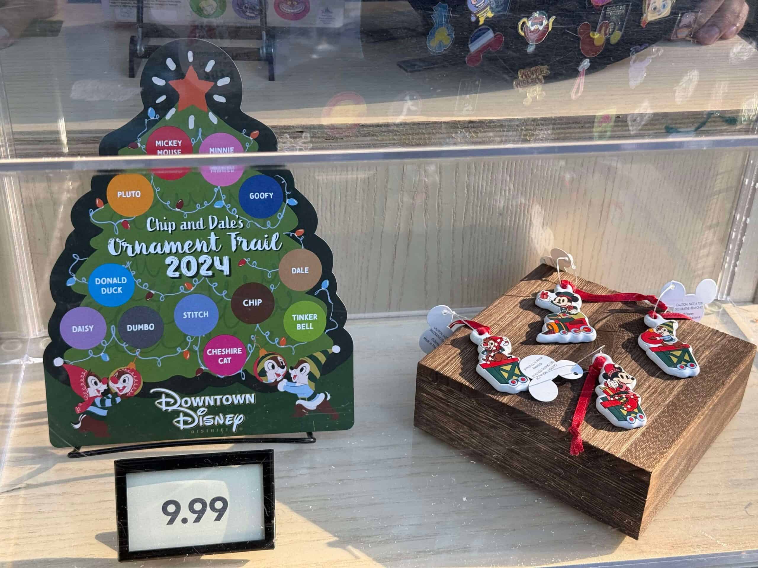 First Look at Chip & Dale's Ornament Trail at Disneyland | Chip