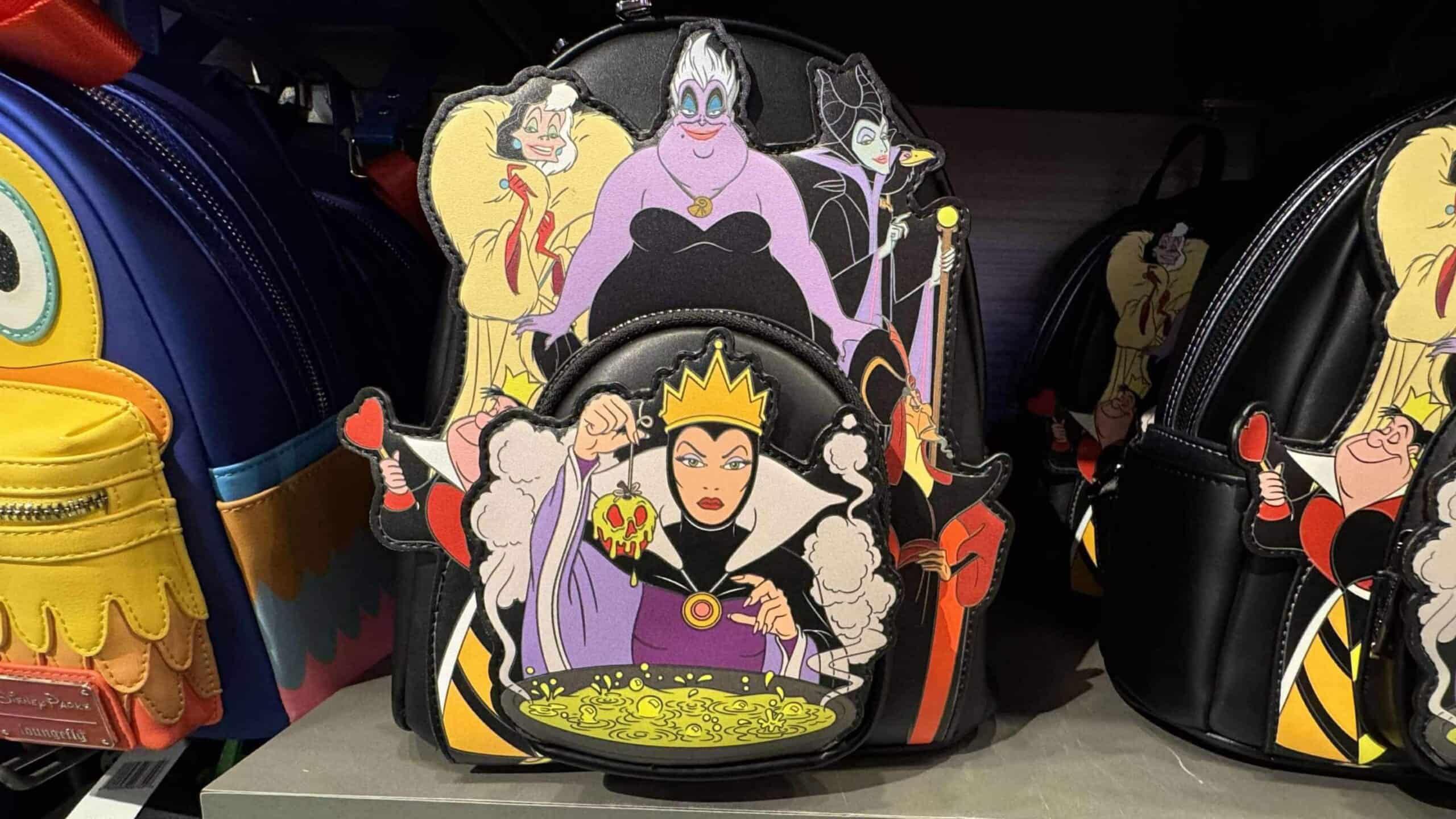 Disney Villains Glow-in-the-Dark Loungefly Backpack: A 