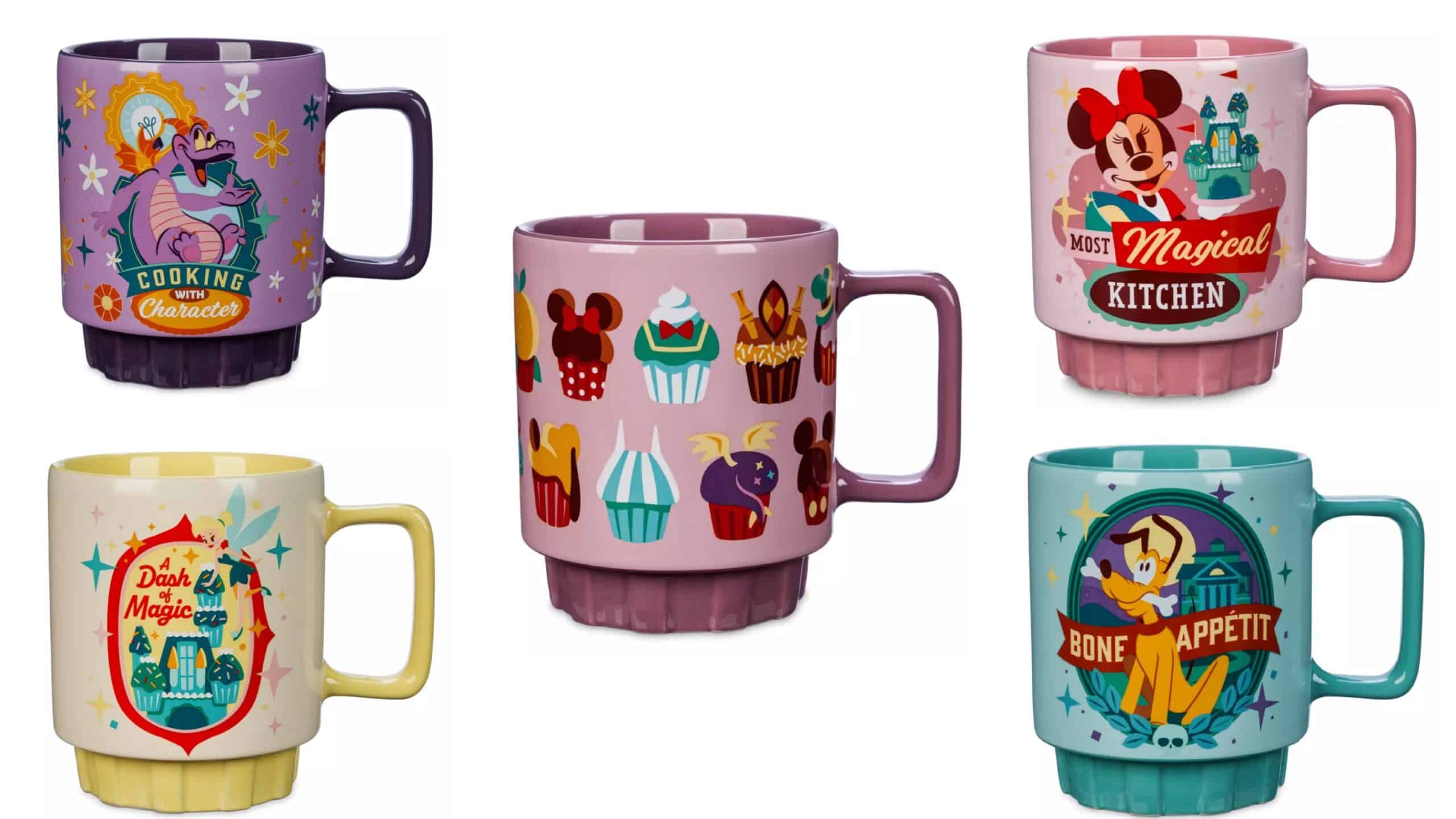The New Disney Magical Kitchen Mousewares Mug Collection Brings