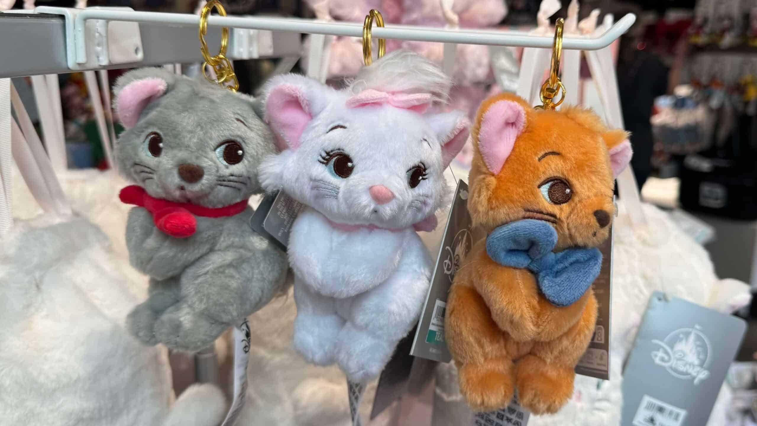 The Aristocats Plush Keychains Collection Meows Its Way to Disney