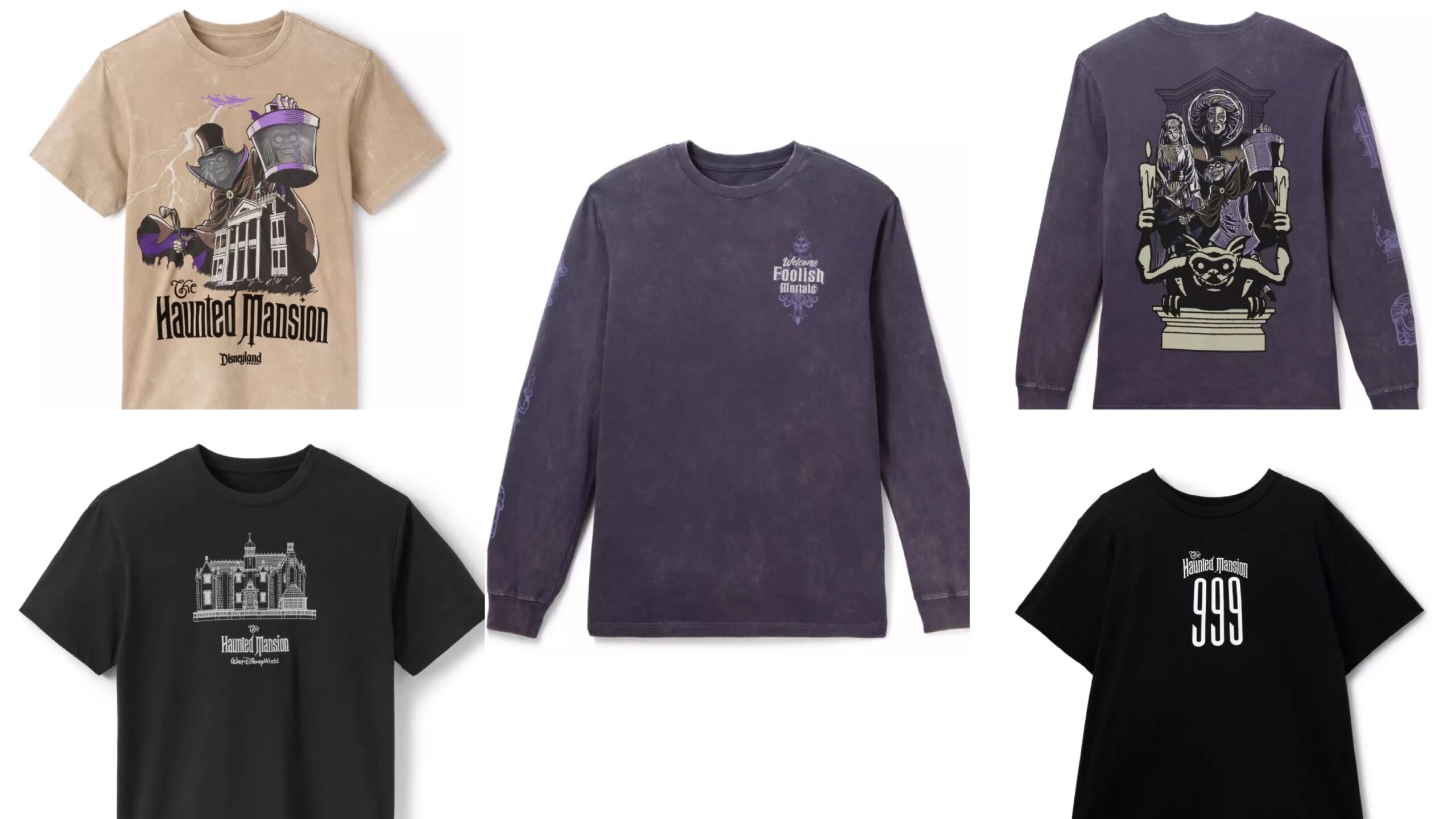 Doom Buggy Style: New Haunted Mansion T-Shirts Haunt the Disney