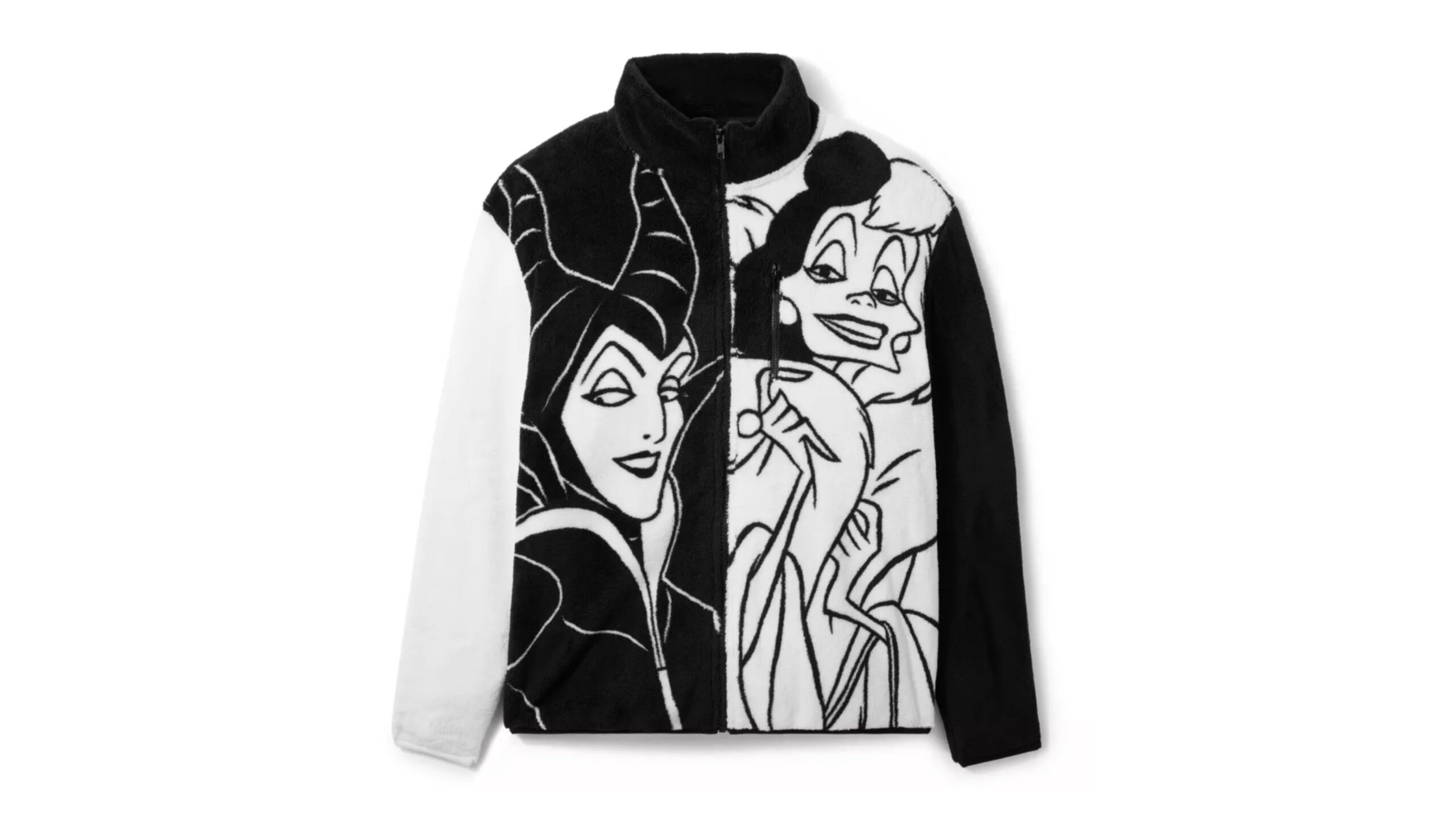 Stay Wickedly Warm: The Disney Villains Zip Fleece Jacket Has 
