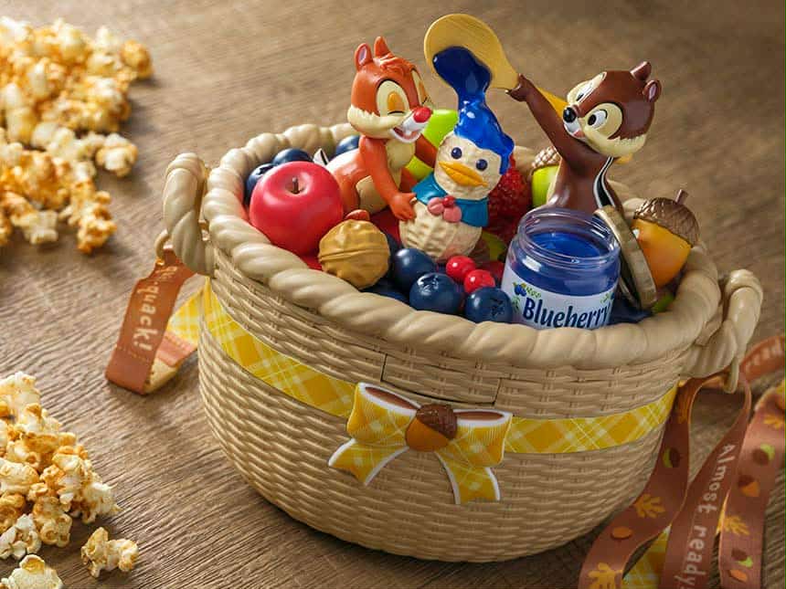 Chip 'n' Dale Harvest Popcorn Bucket Coming Soon to Tokyo