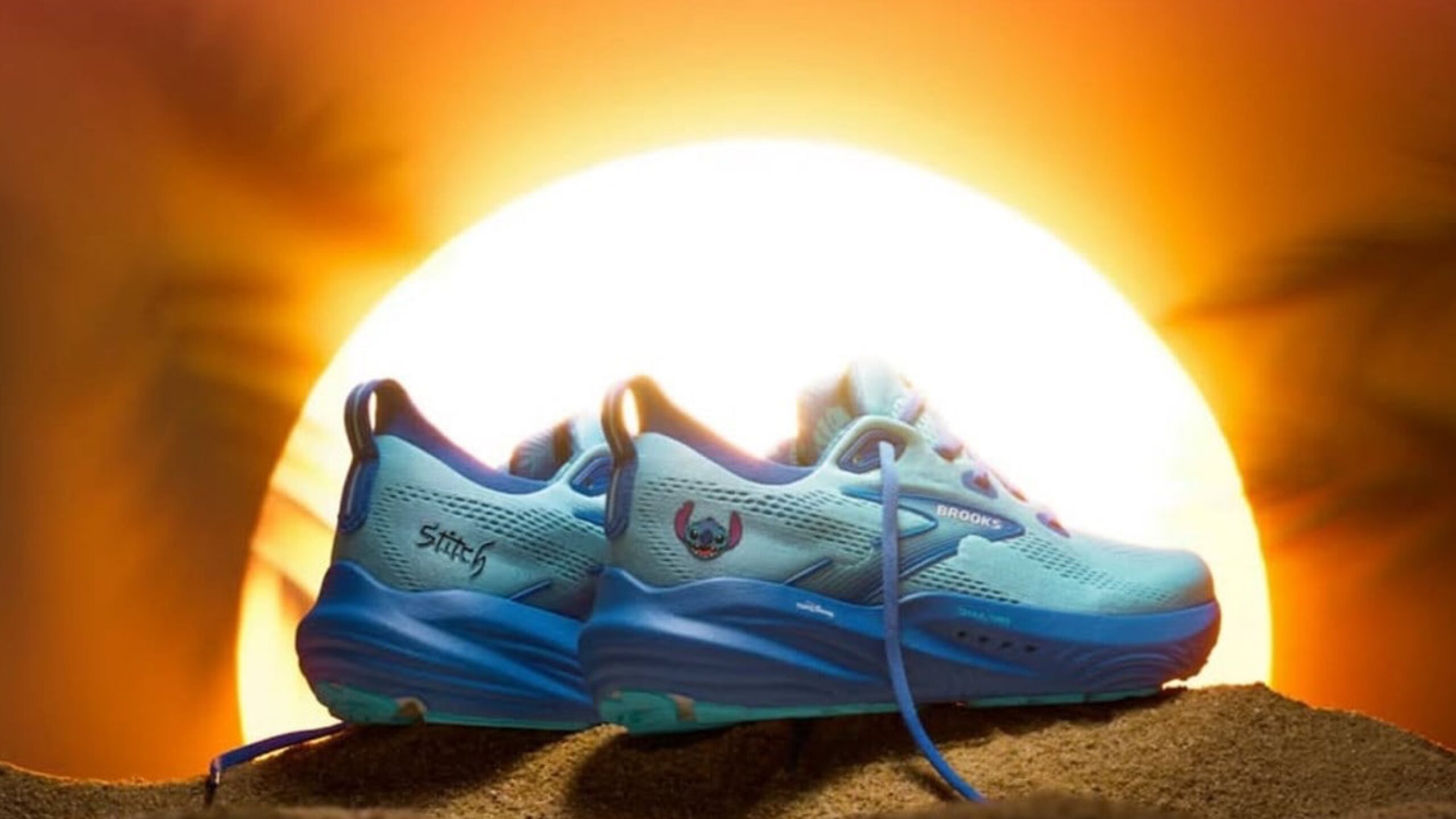 The Limited-Edition Brooks x runDisney Stitch Glycerin 22 Shoes