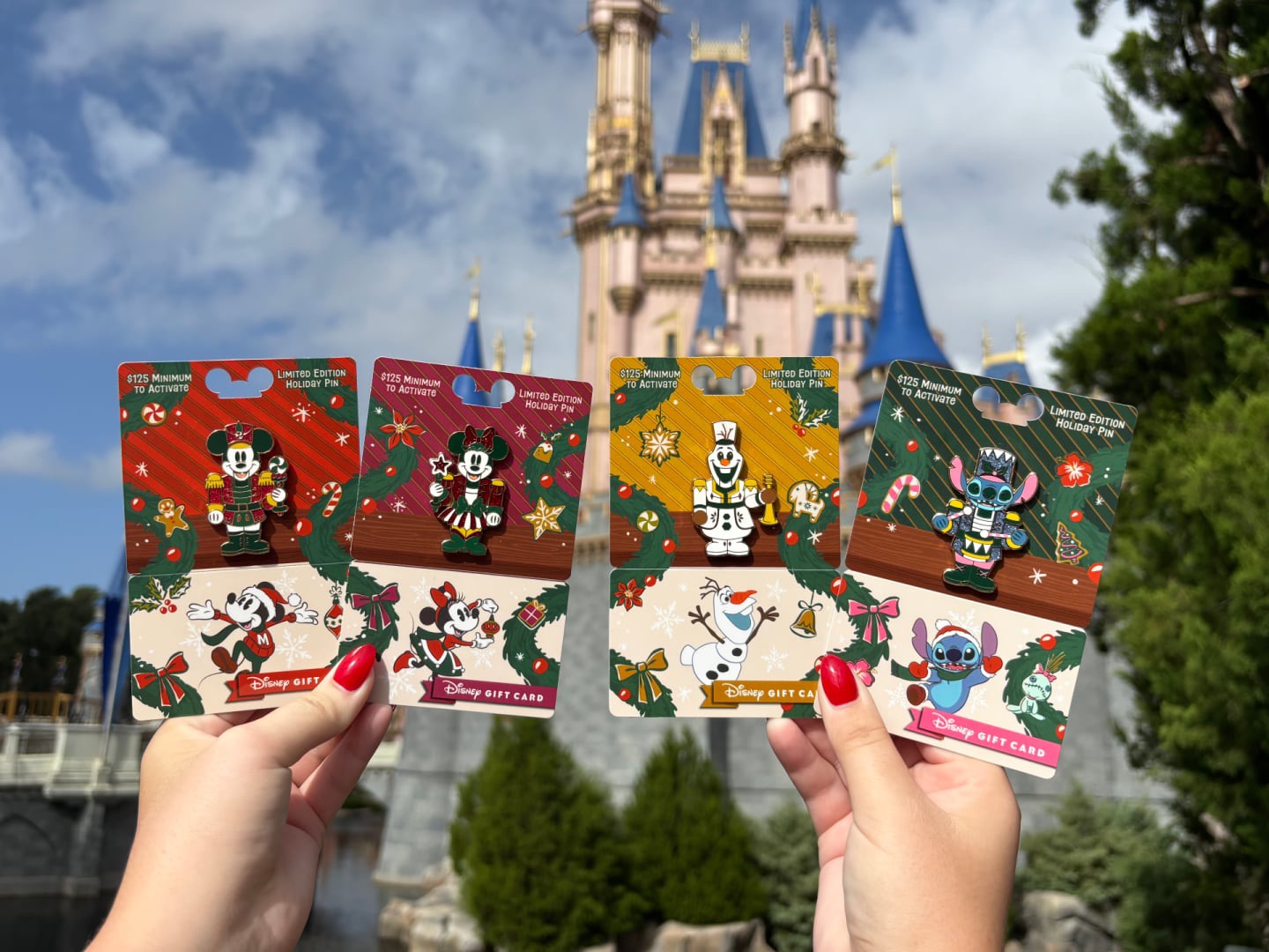 Disney Shares First Look at 2025 Limited Edition Holiday Pins and