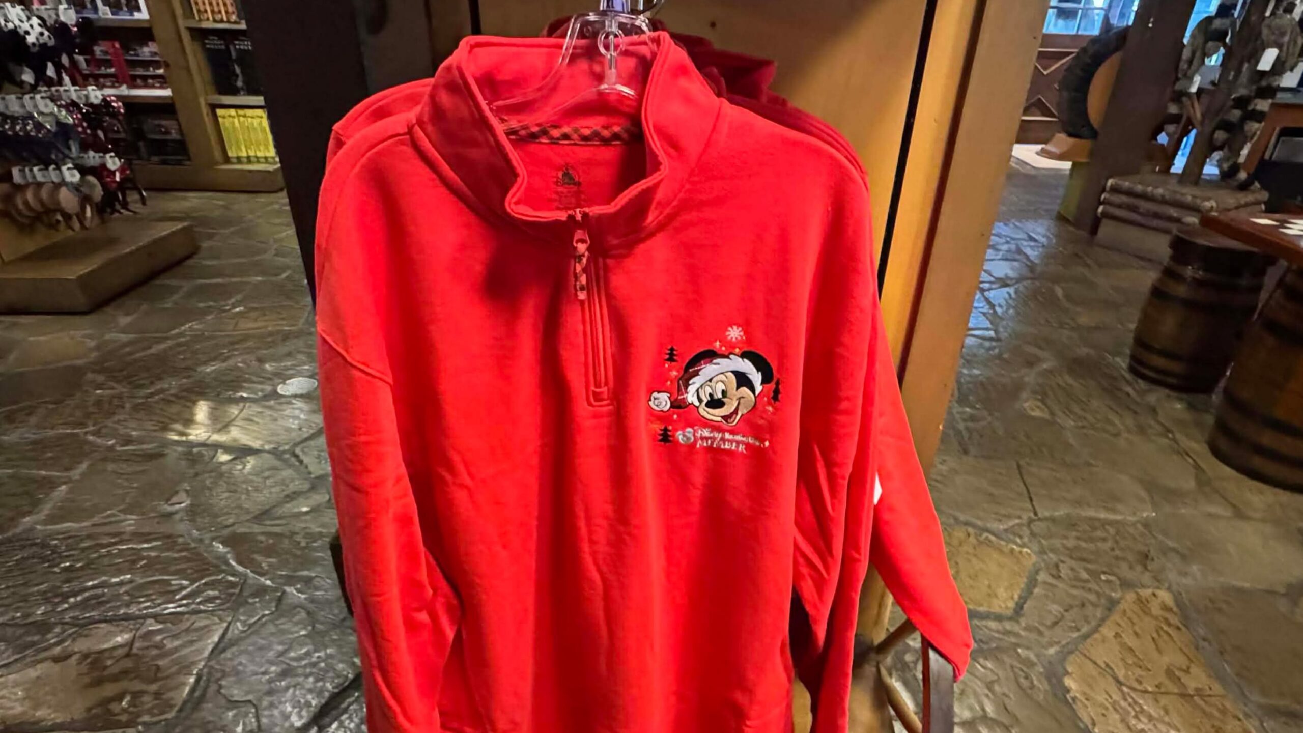 New DVC Christmas Half-Zip Sweatshirt For A Cozy Holiday Style
