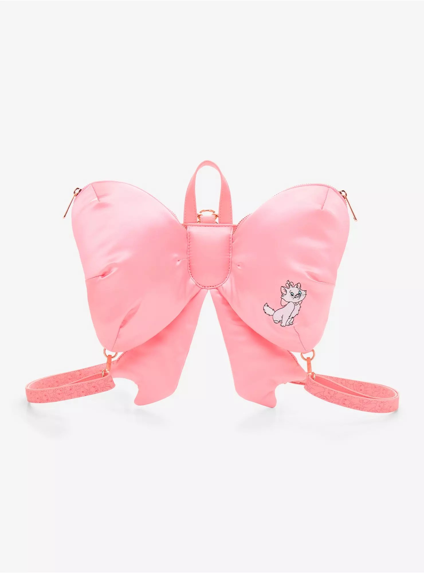 Marie Satin Bow Shaped Mini Backpack