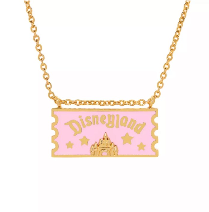 Disney World and Disneyland Ticket Necklaces