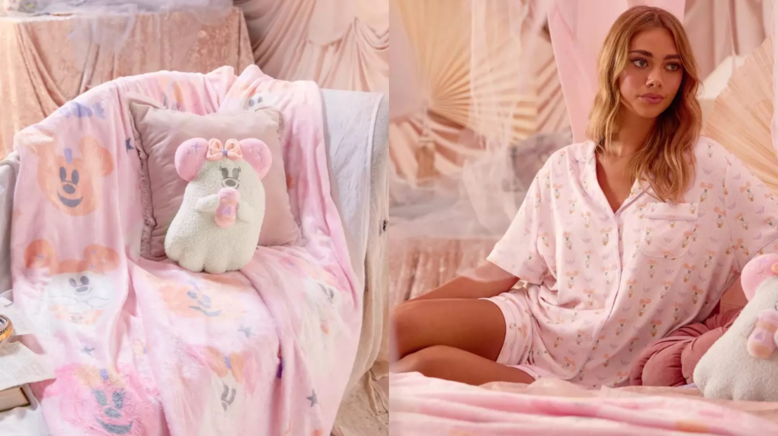 Get Cozy With The Minnie Mouse Cutie Ghost Home and Loungewear Merch
