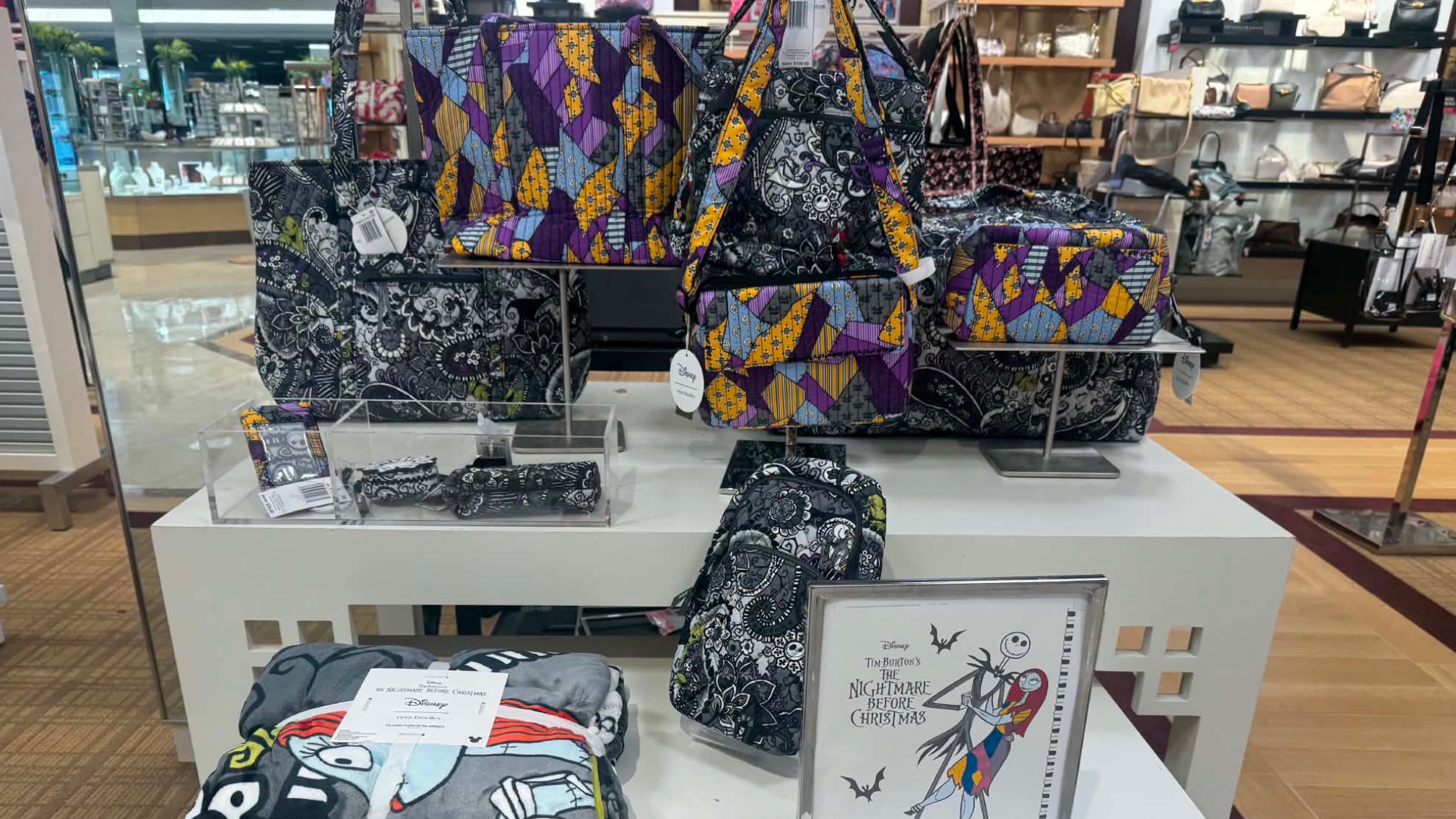 New Vera Bradley Nightmare Before Christmas Collection Spotted in Dillards