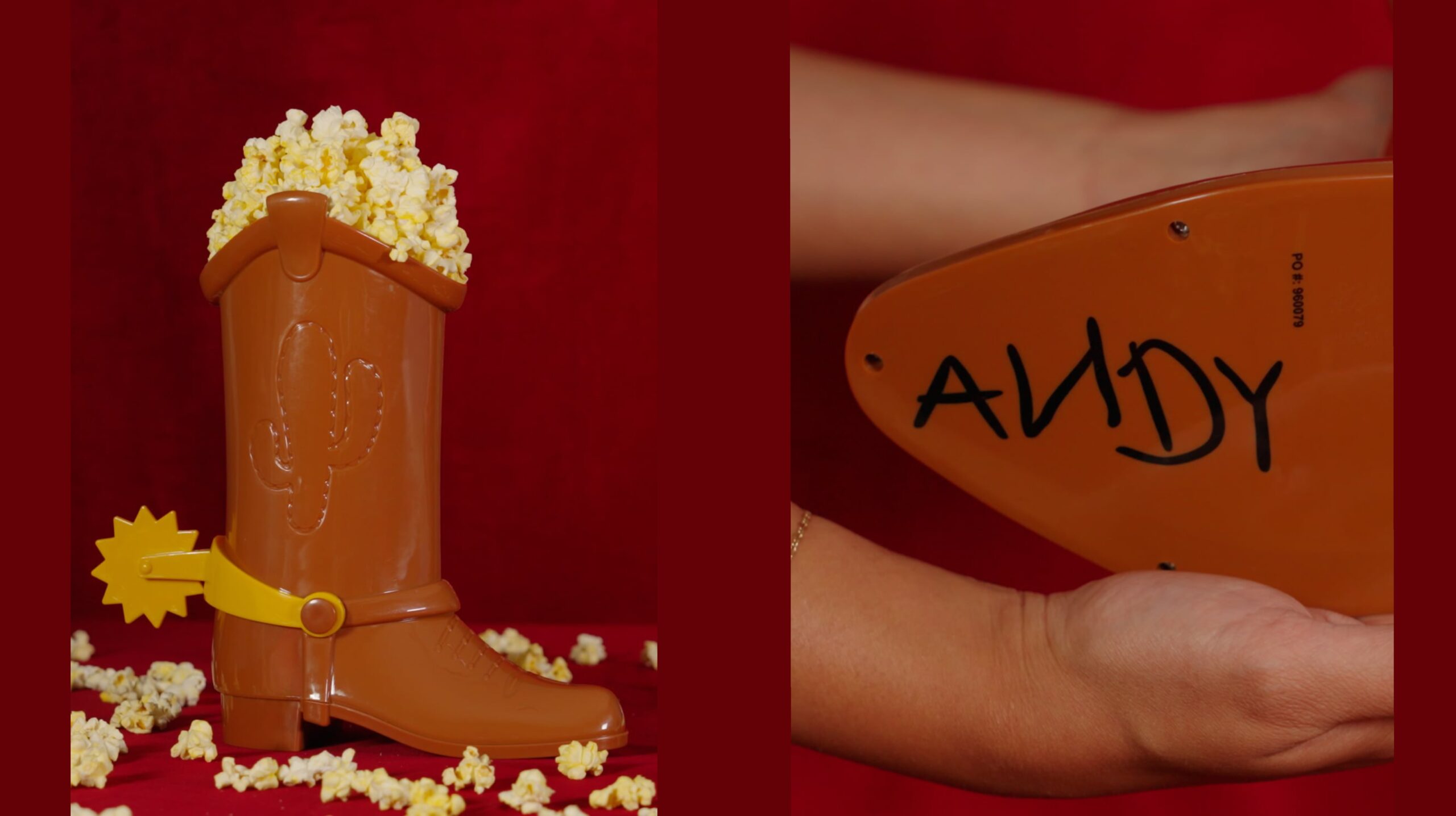 Disney On Ice Unveils an Exclusive Woody's Boot Popcorn Bucket