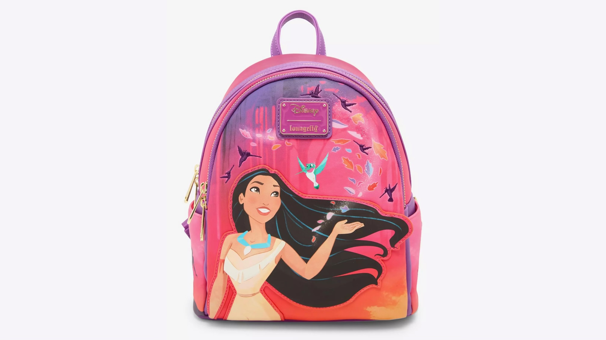 Paint Your Wardrobe with the New Disney Pocahontas Colors of the Wind Mini Backpack