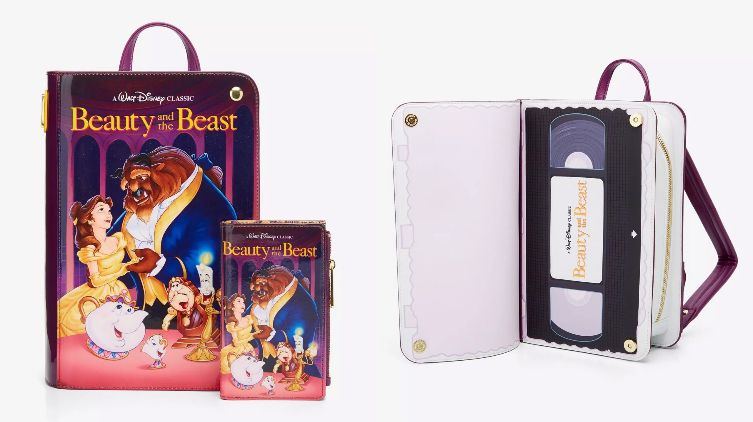 Be Our Guest to 90s Nostalgia: BoxLunch Drops Exclusive Beauty and the Beast VHS Collection!