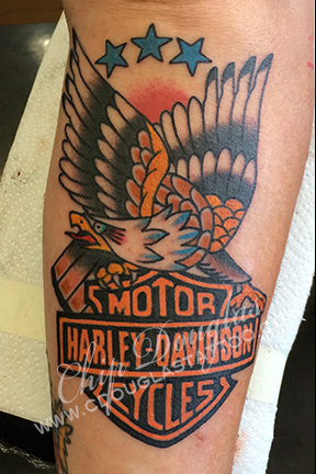 Harley Davidson Tattoo | Chip Douglas 432_x_288_jpg