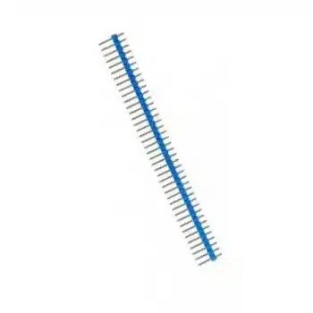 2.54mm Single Row Male 1X40 Pin Header Strip (Blue)