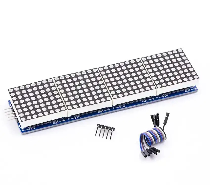 MAX7219 LED Dot Matrix 4 In 1 Display
