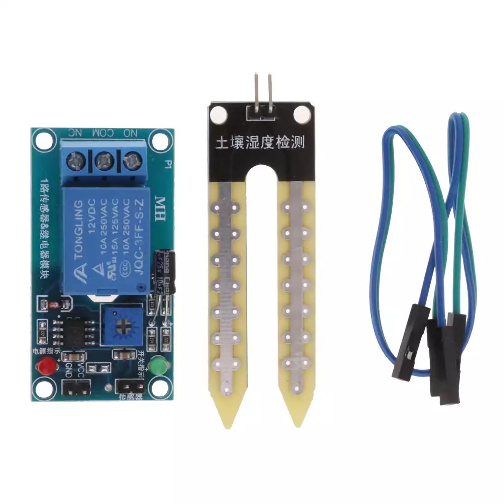 12V Soil hygrometer Humidity Detection Module Moisture Monitoring Module Automatic Watering Device Garden Sensor-1