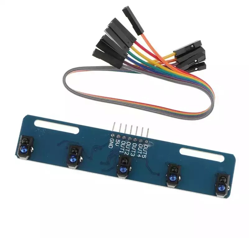 5 Channel Tracking Sensor Tracking Module Infrared Sensor TCRT5000L-01 5 Channel Tracking Sensor Tracking Module Infrared Sensor TCRT5000L-1