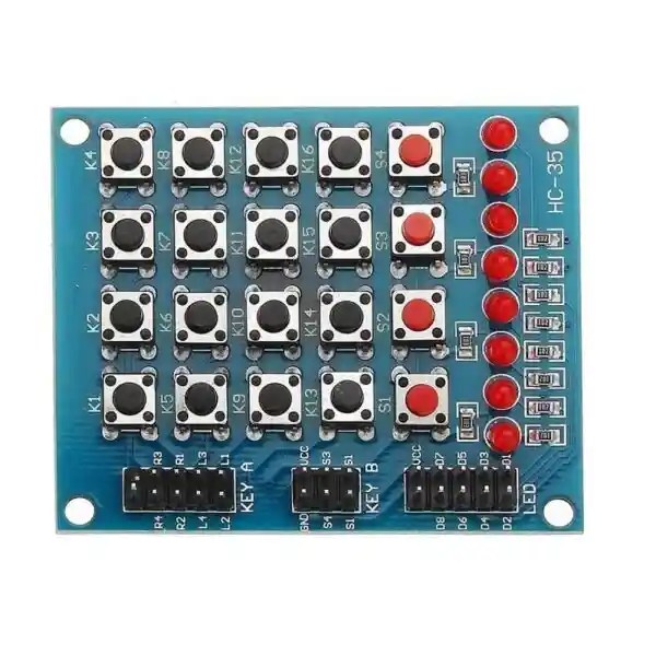 LED Scroller Matrix keyboard-1