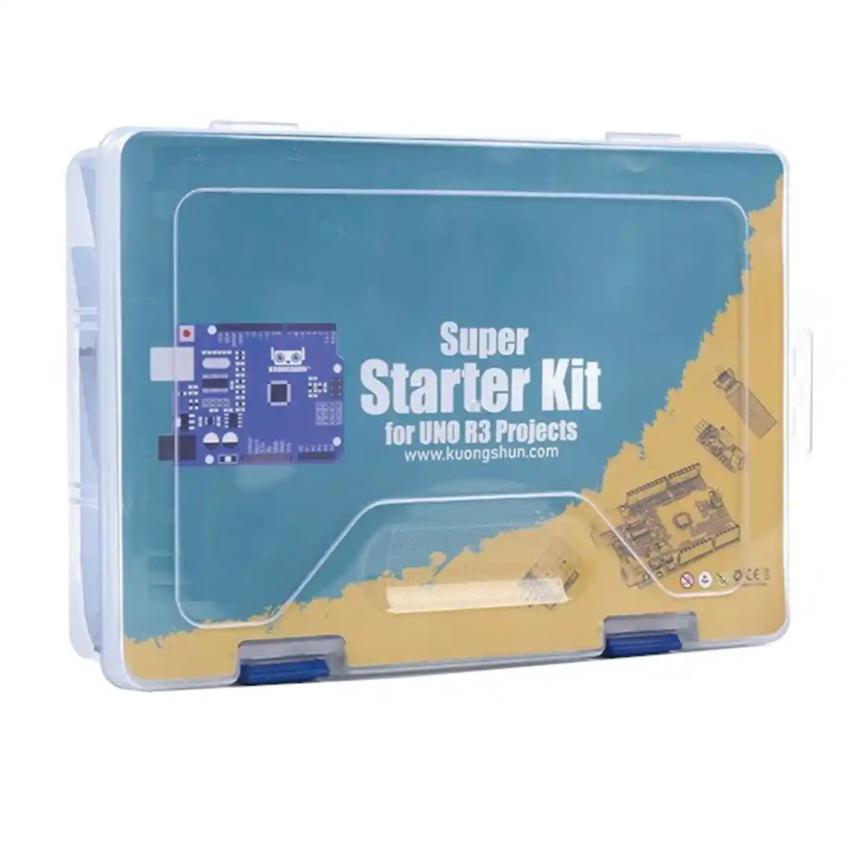 Super Starter Kit for R3 Projects (with Tutorial+with Logo+without Battery+Plastic Box)-1