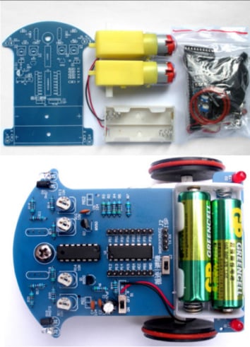 DIY D2-3 Intelligent Tracing Car Kit-1