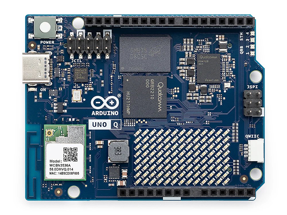 Official Arduino UNO Q Single Board Computer (2GB RAM 16GB eMMC)-1