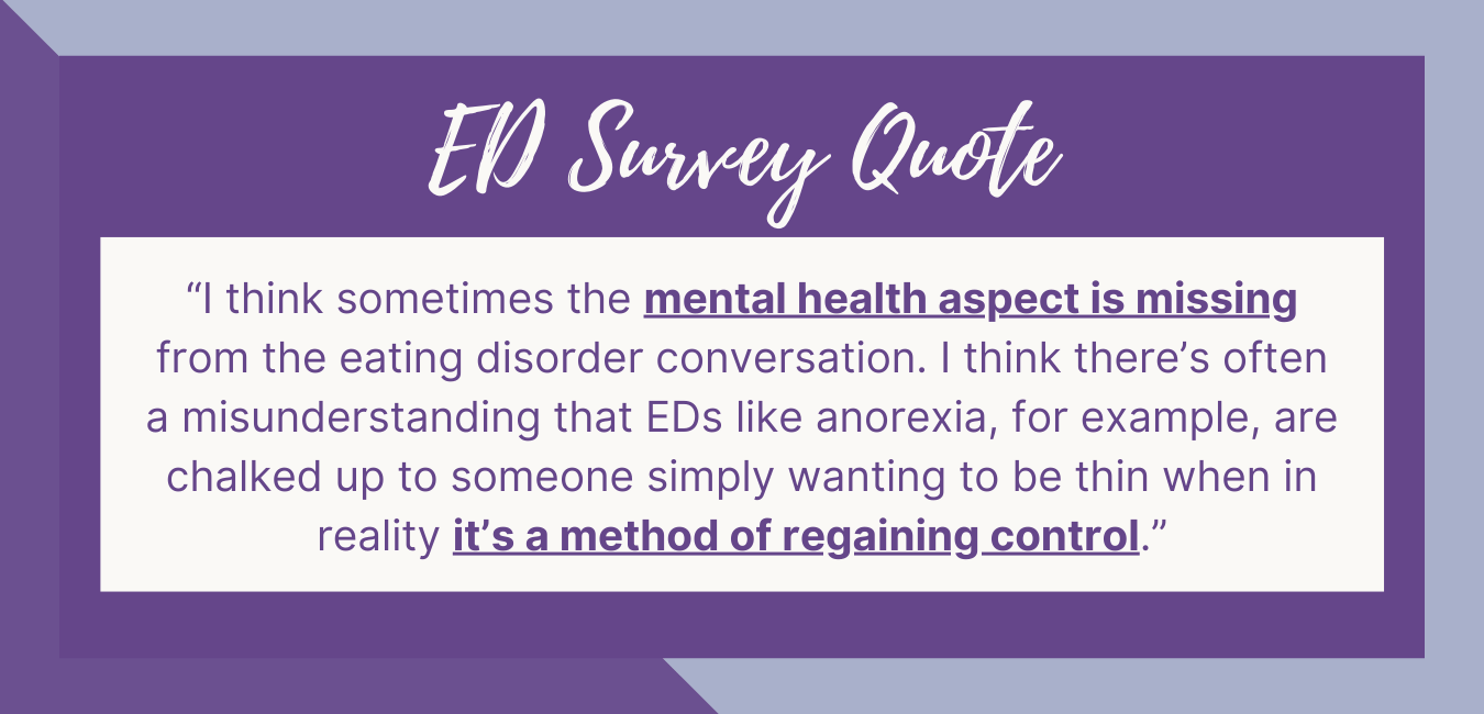 Eating disorder quote