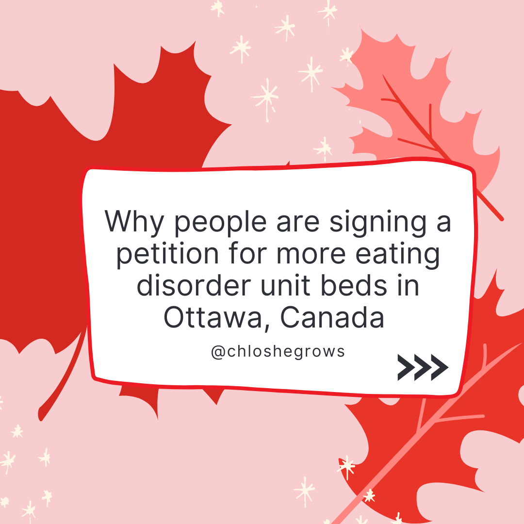 Eating Disorder Awareness Week-Sign Petition for ED beds