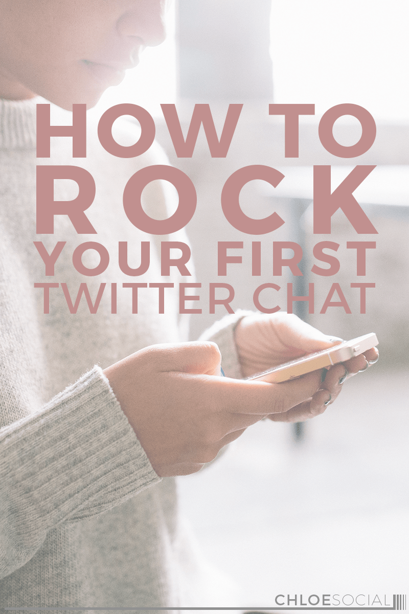 How to Rock Your First Twitter Chat