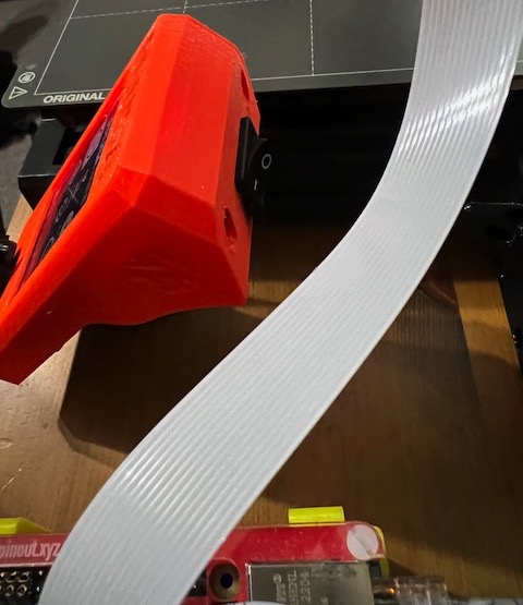 A side shot of the new switch housing.