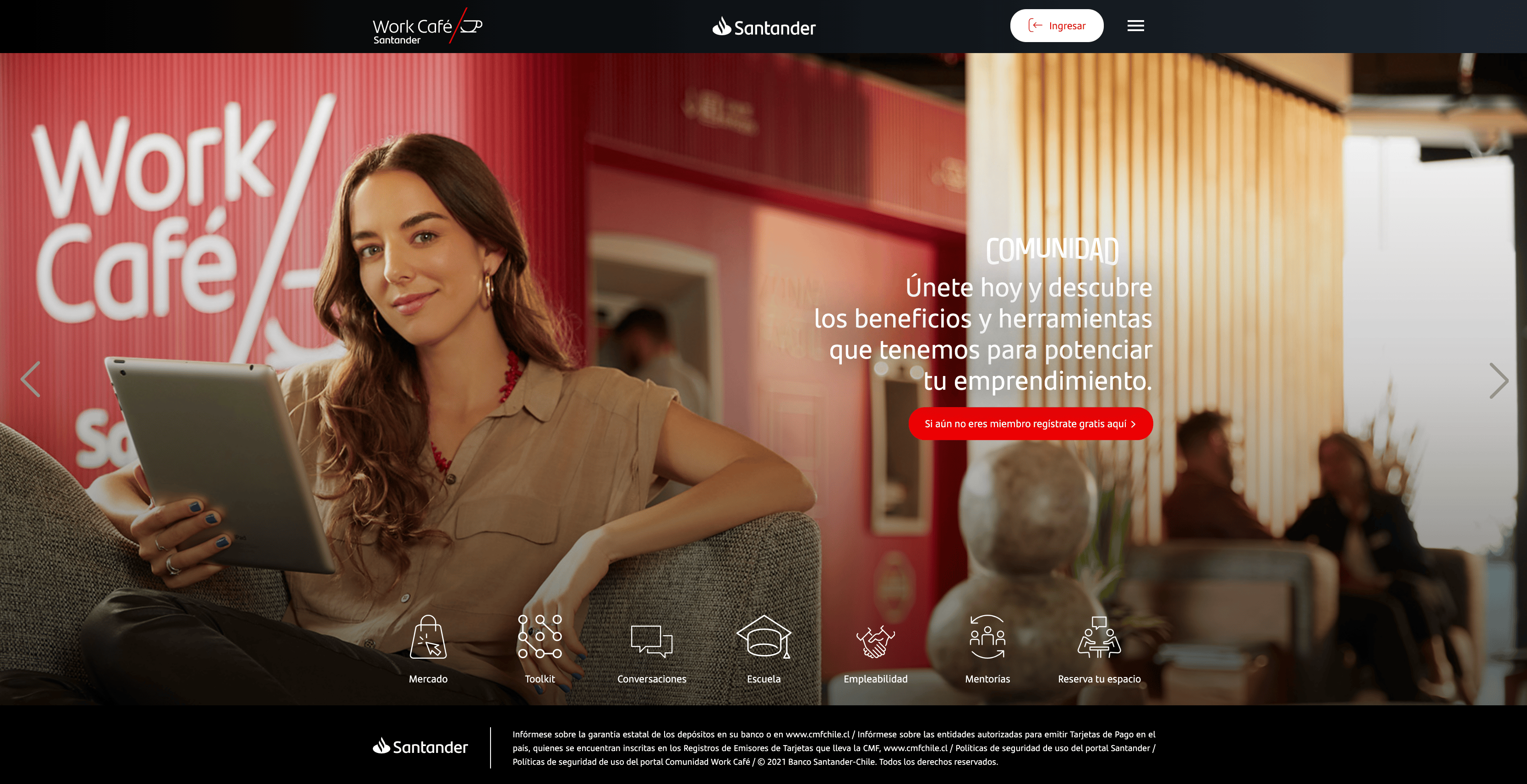 WorkCafé se reinventa como espacio de apoyo a emprendedores - Chócale