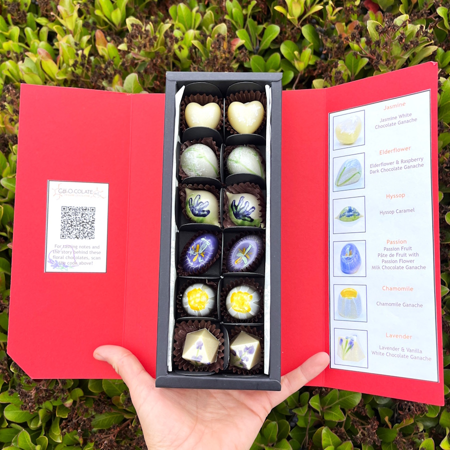 Medium Chocolate Box - CHOCOLATE by E