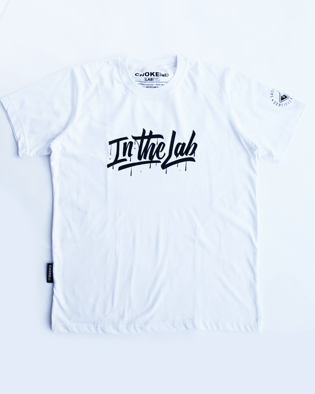 "In The Lab" White T-shirt