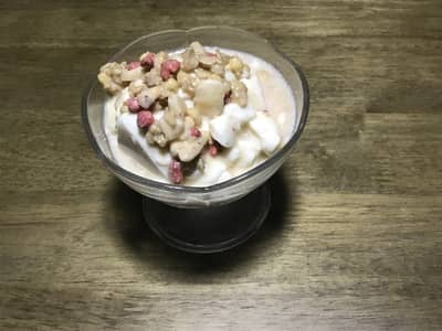 おとうふスイーツキャラメル味の作り方